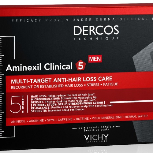 VICHY DERCOS MEN AMINEXIL CLINICAL 5 KIT
